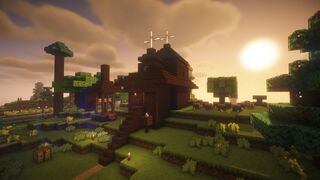 Церьков сятого Михаїла, теметув тай звоны коло неї зрана